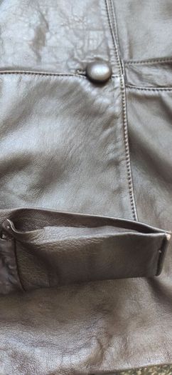 Vintage Spanish Soft Leather Jacket Made in Mallorca  Espresso  Size 44