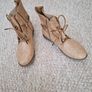 Heavenly Feet Tan Ankle Boots - Size 5 Image 6