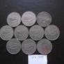 10 Irish coins@1 Pound (1990) Image 4