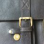 NEW leather messenger bag Image 5