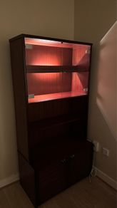 Antique Glass Cabinet