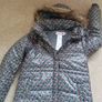 Girls Spotty Fur lined Coat - as New Image 4
