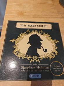 Board Game ( Sherlock Holmes Master detective game)