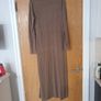 Primark Knit Bronze Dress.  S.L - 16.   B.N.W.T Image 4