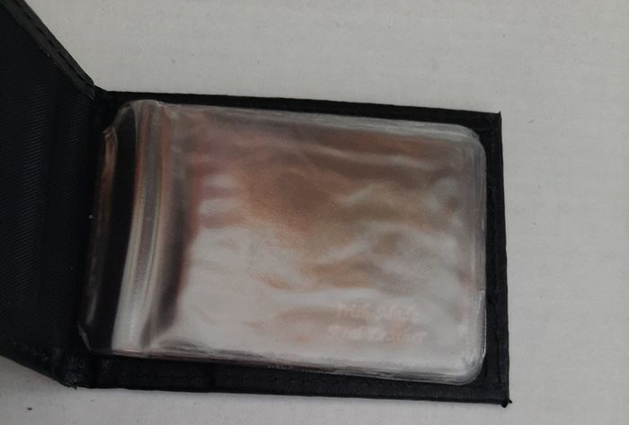 new genuine leather eircome call card wallet