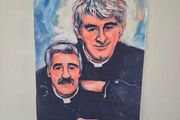 Father Ted Father Stone Canvas Poster