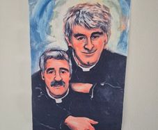 Father Ted Father Stone Canvas Poster