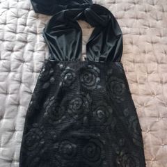 Size 10 Halterneck Dress black