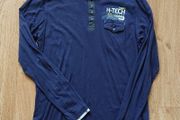 H- Tech Navy Top. Size S