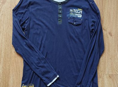 H- Tech Navy Top. Size S