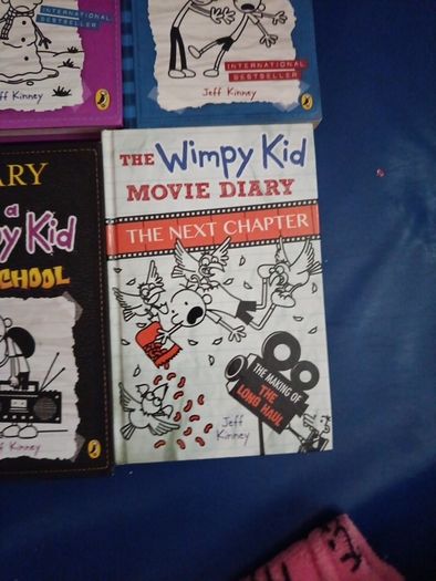 diary of a wimpy kid books