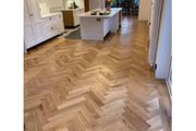 Engineered 4mm Espresso Herringbone Flooring