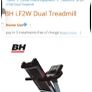 BH f2w dual treadmill - folding - in close to new condition Image 4