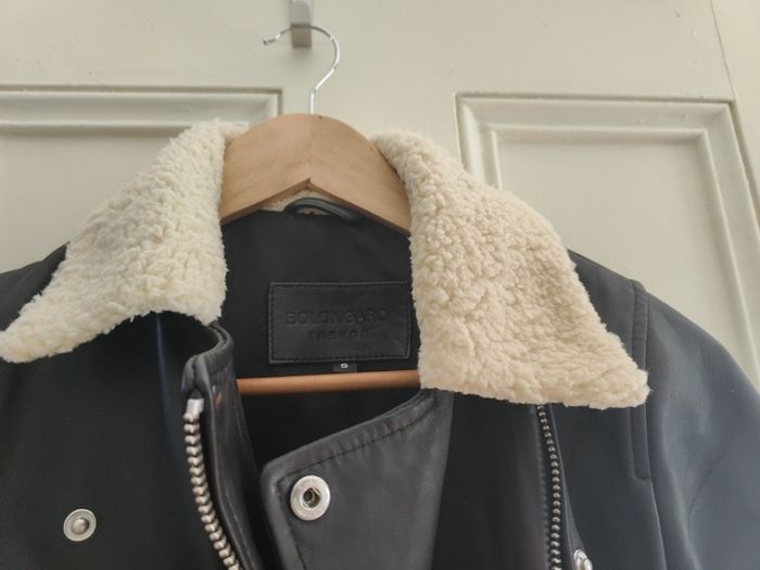 Trevor Bolongaro designer leather jacket