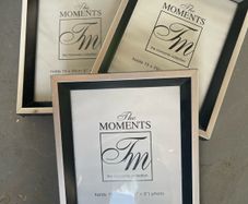 3 x Picture frames 6x8 photos. Price is for all 3 frames.