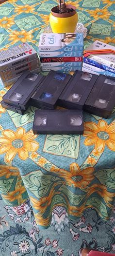 Vhs Video Recorder Blank Tapes