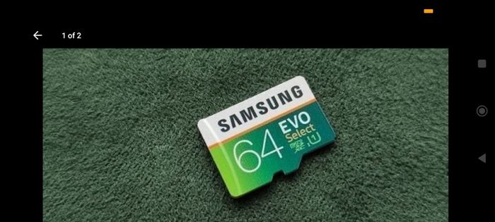 64 GB micro SD Card Samsung