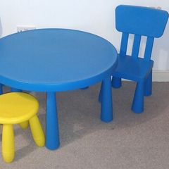 IKEA kids table and 3 chairs