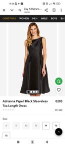 black cocktail prom style dress