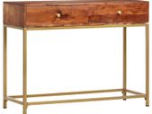 Console Table 100x35x76 cm Solid Acacia Wood