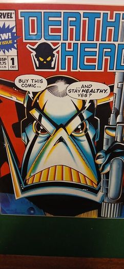 Deaths Head #1 Marvel UK 1988
