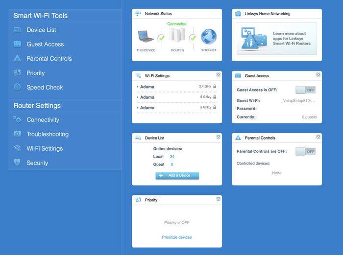 3 x Linksys Velop AC6600 Whole Home Mesh System
