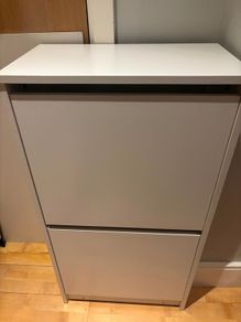IKEA White Shoe Cabinet Excellent Condition