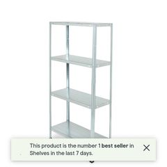 Metal Shelving Unit