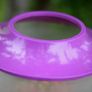 Large Goldfish Bowl with base & lid & Aqua Base Sky Mixed Gravel Image 2