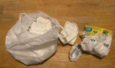 Size 0 Newborn Nappies