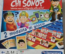 Italian version of game "Who is who"