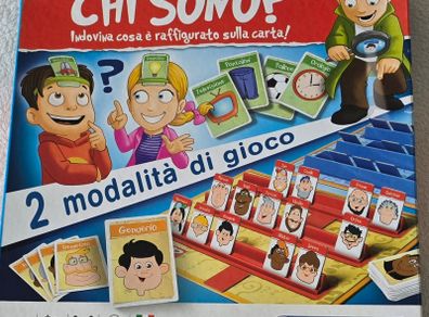 Italian version of game "Who is who"