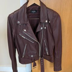 Genel leather jacket   Size S /uk 10 Like a new