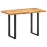 Dining Table 120x60x76 cm Solid Reclaimed Wood Image 9