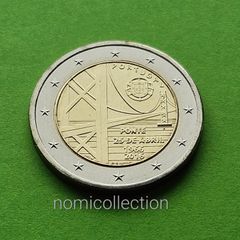 Portugal 2016 year Uncirculated 2 Euro coin.