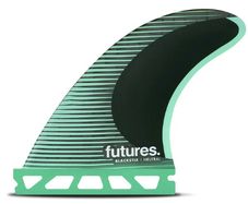 Futures Small F4 Blackstix Green Surfboard Fin