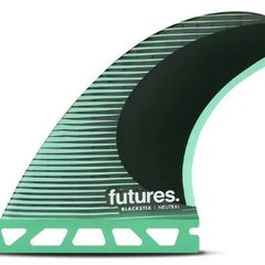 Futures Small F4 Blackstix Green Surfboard Fin