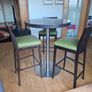 high bar table with three chairs Image 4