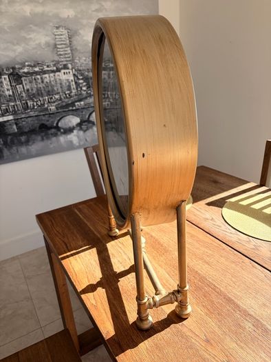 Hayden Gold Finish Table Clock
