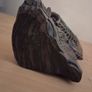 Tall Asian Rosewood Carved Fisherman statue Image 4