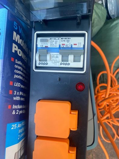 mobile mains power