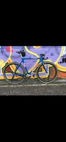 Vintage lopro frame and trek 5200