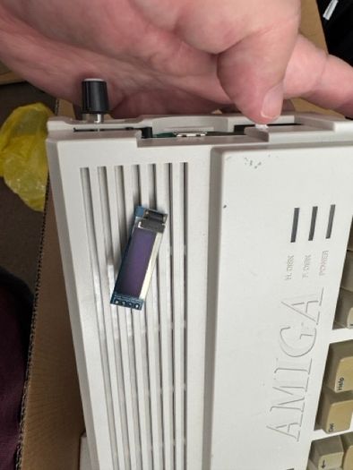 Amiga 1200 with accelerator and accessories