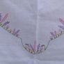 vintage hand embroidered tablecloth Image 6