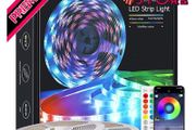 Led Strip Light 20m, Led Lights with Music Sync, RGB Smart Led Strip Lights with Remote and APP Control, Led Lights for Bedroom, Led Light Strips for Room, TV, Kitchen, Party, Home 2 Rolls of 10m (FREE SHIPPING)
