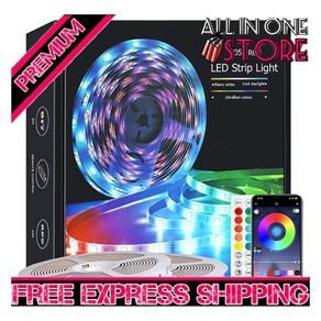 Led Strip Light 20m, Led Lights with Music Sync, RGB Smart Led Strip Lights with Remote and APP Control, Led Lights for Bedroom, Led Light Strips for Room, TV, Kitchen, Party, Home 2 Rolls of 10m (FREE SHIPPING)