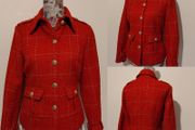 Stunning Military Style Red Jacket, New