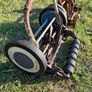 2 Vintage push lawnmowers Image 5