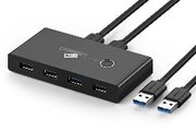 UGREEN 30768 2 In 4 Out USB 3.0 5G bps Plug and Play Sharing Switch Box
