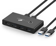 UGREEN 30768 2 In 4 Out USB 3.0 5G bps Plug and Play Sharing Switch Box